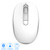 Bluetooth Mouse, Noiseless Mouse with USB Nano Receiver?Ergonomic Dual Mode(Bluetooth + USB) Rechargeable Bluetooth Wireless Mouse for Laptop, iPad, MacBook Pro,PC,Computer,Notebook (White&Grey)