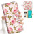 for Samsung A51, 4G Only, Designed Flip Wallet Phone Case Cover, A21950 Spring Flower