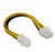 Fpz 2 Pack 8inch Power Adapter 4-Pin Female to 8-Pin Male ATX EPS 12V Power Extension Cable CPU Power Supply P4 Converter Cable