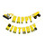 Truck Birthday Banner, Construction Happy Birthday Banner, Excavator Engineering Car Theme Birthday Party Supplies, Vehicle Party Decorations for Boy