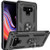 Fetrim Galaxy Note 9 case, Dual Layer Shockproof Protective Phone Case with Rotation Ring Kickstand for Samsung Galaxy Note 9 Black
