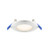 DALS Lighting 7003-WH 3" Round Pro LED Recess Panel Light 3", White