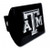 Texas A&M University Aggies "Black with Chrome "ATM" Emblem" NCAA College Sports Metal Trailer Hitch Cover Fits 2 Inch Auto Car Truck Receiver Texas A&M University Aggies "Black with Chrome "ATM" Emblem" NCAA College Sports Metal Trailer Hitch Cover Fits 2 Inch Auto Car Truck Receiver