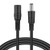 HeimVision 20ft/6m Power Extension Cable DC 12V Power Adapter Extension Cord for Security Camera, Router, Black