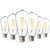 Sunco Lighting 6 Pack ST64 LED Bulb, Dimmable, 8.5W=60W, 4000K Cool White, Vintage Edison Filament Bulb, 800 LM, E26 Base, Restauarant or String Lights - UL, Energy Star