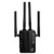 NETEDA 1200Mbps WiFi Range Extender Booster 5GHz Wireless Access Point WiFi Repeater Dual Band Signal Amplifier with 2 Ethernet Ports 4 Antennas (N1200)