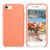 SURPHY Silicone Case for iPhone SE Case 2020, for iPhone 8 Case iPhone 7 Case, Liquid Silicone Phone Case (with Microfiber Lining) for iPhone 7 iPhone 8 iPhone SE 2nd 4.7" (Peach)