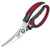 ACELONE Spring Loaded Poultry Shears - Heavy Duty Kitchen Chicken Shears With Anti-Slip Handle & Safety Lock - Poultry Scissors For Meat, Game, Chicken, Bone, Poultry & More.
