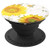 White & Yellow Sunflower Floral Pop Socket PopSockets Grip and Stand for Phones and Tablets