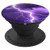 Purple Sky Blue Lightning Thunder Storm PopSockets Grip and Stand for Phones and Tablets