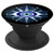 Pixelated Green Gamer Heart PopSockets Grip and Stand for Phones and Tablets