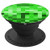 Pixelated Green Gamer Plain PopSockets Grip and Stand for Phones and Tablets