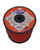 LoNoiz 095-Inch 3-Pound Spool Commercial Grade Spiral Twist Quiet Grass Trimmer Line, Orange LN095MSP-2