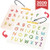 CozyBomB Magnetic Alphabet Tracing Board - Double Sided Alphabet Trace Board - Preschool ABC Writing Learning Toy - Montessori Letter Writing Practice Board - Upper and Lower Case Letters