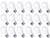 Hyperikon A19 Dimmable LED Light Bulb, 9W=60W, E26 Base, CRI90+, Energy Star, UL, Soft White, 18 Pack