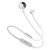 JBL T205BT Wireless In-Ear Headphones with Three-Button Remote and Microphone (Silver)