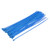 uxcell Cable Zip Ties 250mmx3.6mm Self-Locking Nylon Tie Wraps Blue 100pcs