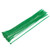 uxcell Cable Zip Ties 400mmx4.8mm Self-Locking Nylon Tie Wraps Green 100pcs