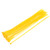 uxcell Cable Zip Ties 400mmx4.8mm Self-Locking Nylon Tie Wraps Yellow 100pcs