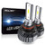 SEALIGHT 9005 HB3 LED Headlight Bulbs, Fanless 6000K White, Easy Installation, High Beam 9145/H10 Fog Lights, Halogen Replacement, CSP Chips