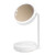 Syrinx LED Lighted Makeup Mirror, Vanity Mirror with LED Lights, Cosmetic Mirror with Light, Desk Lamp by (White)