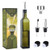 Aozita 17oz Glass Olive Oil Bottle - 500ml Green Oil & Vinegar Cruet with Pourers and Funnel - Olive Oil Carafe Decanter for Kitchen Aozita 17oz Glass Olive Oil Bottle - 500ml Green Oil & Vinegar Cruet with Pourers and Funnel - Olive Oil Carafe Decanter for Kitchen