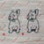 3S MOTORLINE 2X Black 5'' French Bulldog Dog Frenchie Decal Sticker Car Vinyl die Cut no Background