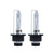 Car Auto D4C D4S D4R Xenon Headlights HID Lamps Replacement Bulb 5000K High Brightness Bright White Headlight Metal Chassis 35W 12V (Pack of 2) D4C Compatible D4S D4R