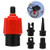 Oumers Inflatable SUP Pump Adaptor Air Pump Converter, 4 Standards Conventional Air Valve Attachment for Inflatable Boat, Stand Up Paddle Board, Inflatable Bed, Etc