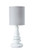 Little Love by NoJo Separates Collection Lamp and Shade, Grey/White