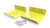 Yellow Push Foot & Foot Pull - Set of Hands-Free Door Openers - Made in The USA