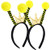 WILLBOND 2 Pieces Bee Tentacle Headbands Bee Antenna Hairbands Costume Hair Band Hoops with Crown for Halloween Party