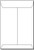 Heavyweight White 6" x 9" Catalog Style (Open End) Envelopes - 50 Envelopes