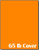 65lb Cover Cardstock Paper - 8.5 x 11 inch - 25 Sheets (Bright Orange)