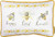 Primitives by Kathy Cotton Throw Pillow, 15 x 10-Inches, Bees - Happy Kind Humble