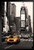 Time Square New York City Taxi on The Move Photo Black Wood Framed Art Poster 20x14 Time Square New York City Taxi on The Move Photo Black Wood Framed Art Poster 20x14