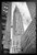 Looking up at The Chrysler Building New York City Photo Black Wood Framed Art Poster 14x20
