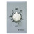 Intermatic FF36H 6-Hour Spring Loaded Wall Timer, Brushed Metal