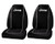 Plasticolor 6563R01 Jeep Logo Front Bucket Seat Covers - One Pair