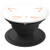 Orange, Cat Ears Whisker Nose, White Kitty Cat, Cute Kitten PopSockets Grip and Stand for Phones and Tablets