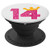Happy Birthday Art, Girls 14th Party 14 Years Old Bday PopSockets Grip and Stand for Phones and Tablets