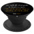 Acts 18:9 Christian Bible Verse Black, White and Gold PopSockets Grip and Stand for Phones and Tablets