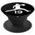 #19 Number 19 - Baseball Gift for Teens Boys Men Guys Black PopSockets Grip and Stand for Phones and Tablets
