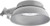 Lithonia Lighting OVAL LED 40K 120 PE DNA M4 Dusk To Dawn Integrated Outdoor Led Area Light