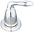 Pfister 016-SR0C Serrano Diverter Trim, Polished Chrome