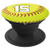 Softball Jersey Number 15 Cute Team Love Heart Sports Gift PopSockets Grip and Stand for Phones and Tablets