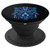 Blue Wolf Head Tribal Mandala Tattoo Silhouette Art PopSockets Grip and Stand for Phones and Tablets