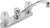 Peerless P220LF Classic Two Handle Kitchen Faucet, Chrome