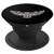 Owl Bird Art - Black PopSockets Grip and Stand for Phones and Tablets