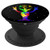 Funny Psychedelic UFO- Alien Extraterrestrial Head PopSockets Grip and Stand for Phones and Tablets